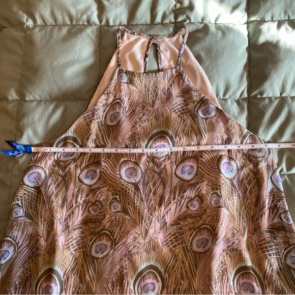 Show Me Your Mumu peacock feather print slip dress - Picture 8 of 8